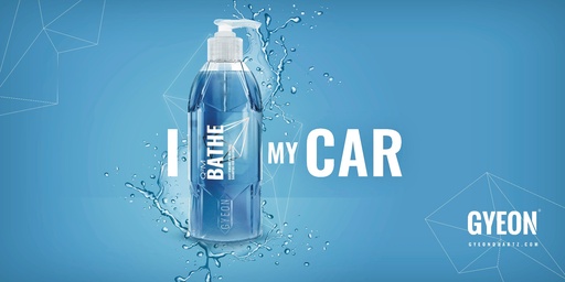 [GYBIBMC200x100] Canvas Banner / I Bathe my car