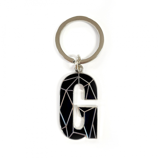 [8809432670247] Metal G Key Ring