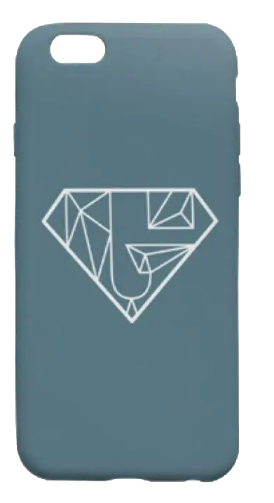 Super G phone case graphite
